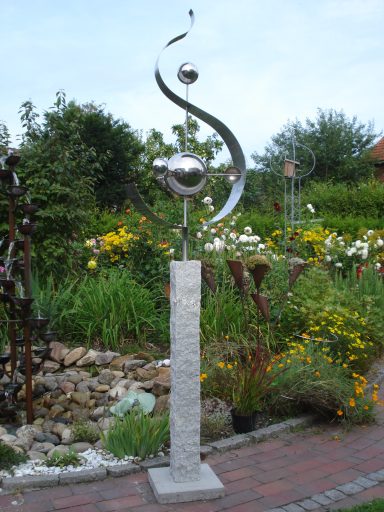 Gartenskulptur: WIndspiel